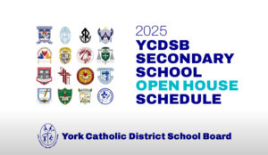 2025 YCDSB Secondary School Open House Schedule